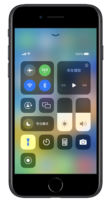 富宁苹果14维修分享苹果iPhone 14 Pro手电筒开启方法 